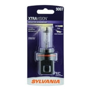 Sylvania 9007 XtraVision Halogen Headlight Bulb, Pack of 1.