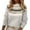 Gris, variante sur Chandail pour Femmes Chandail pour Femmes à Col Rond à Agencement de Couleurs Ample Mode Tricot Chandails à Enfiler pour Femmes Chandail pour Hommes Chandails en Laine pour Femmes Chandails à Enfiler avec Sons Chandail Molletonné Chandails à Enfiler pour Femmes