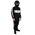 thumbnail image 2 of G-Force 4386Medbk Gf 505 Black Medium Triple Layer Racing Pants, 2 of 3