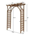 thumbnail image 2 of UBesGoo Garden Arbor Wooden for Climbing Plants, 2 of 8