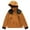 Coffee, variant on Womens Coats Outerwear Winter Women Comfortable Casual Color Block Interchange Jacket Drawstring Pocket Long Sleeve Hooded Casual Outwear Jackets