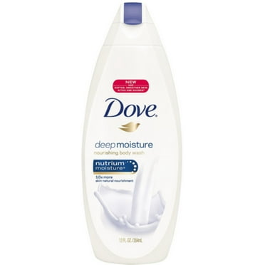 Dove Deep Moisture Nourishing Body Wash, 12 oz (Pack of 2)