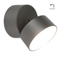 thumbnail image 1 of Lampara Sobreponer En Muro Gris 10w Luz Suave Cálida, 1 of 5