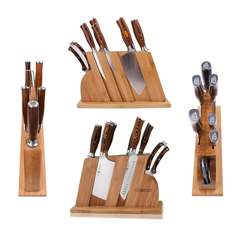 Dropship Professional 6 Pieces Knife Set With Block - Premium German Steel  Chef Knife Set With Hollow Handle to Sell Online at a Lower Price