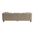 thumbnail image 7 of Christopher Knight Home 87" Modern Upholstered Sofa, Oversized 3-Seater Couch with Pillows, Wood Legs, Nomad, 7 of 7