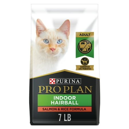 UPC: 0038100131423 | Purina Pro Plan Hairball Management  Indoor Cat Food  Salmon and Rice Formula  7 lb. Bag