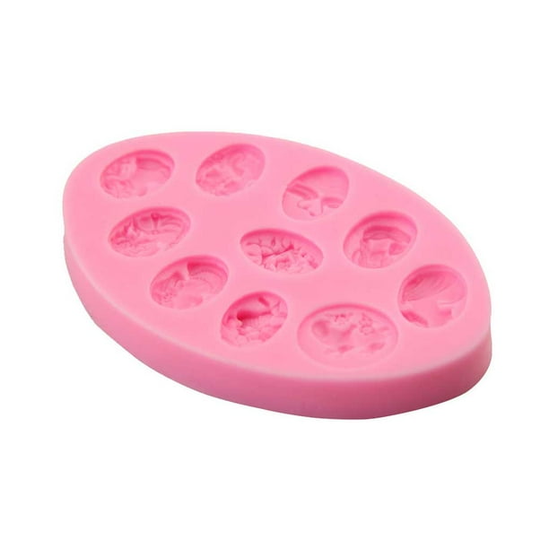 Inteprter de silicona Bandeja de flores Jabón Pastel Molde de chocolate Herramientas decorativas Pudín En forma de gelatina DIY Herramientas y accesorios para hornear