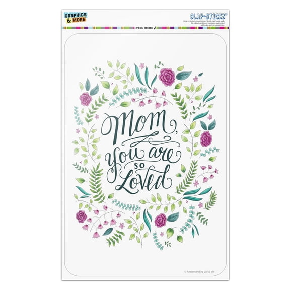 Mom Your Are So Loved Home Business Office Sign
