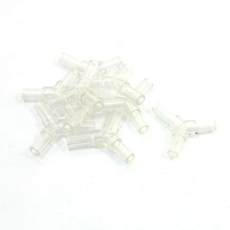 - Unique Bargains 10 Pcs 3 Ways Connecting Dia Plastic Aquarium Air Tubing Tube Connectors