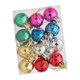 thumbnail image 5 of Adornos navideños Strade Fareast Limited 12 bolas para colgar en el árbol de Navidad Cuadrado, 5 of 8