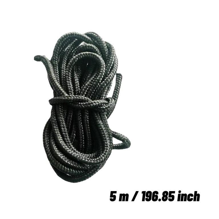 Rope, Strap, Binding Rope, Packaging Rope, Shading Net, Pulling Rope, Durable Fruit Tree, Fixing Rope, Horse Rope, Infant Unisex, Size: 5, Black