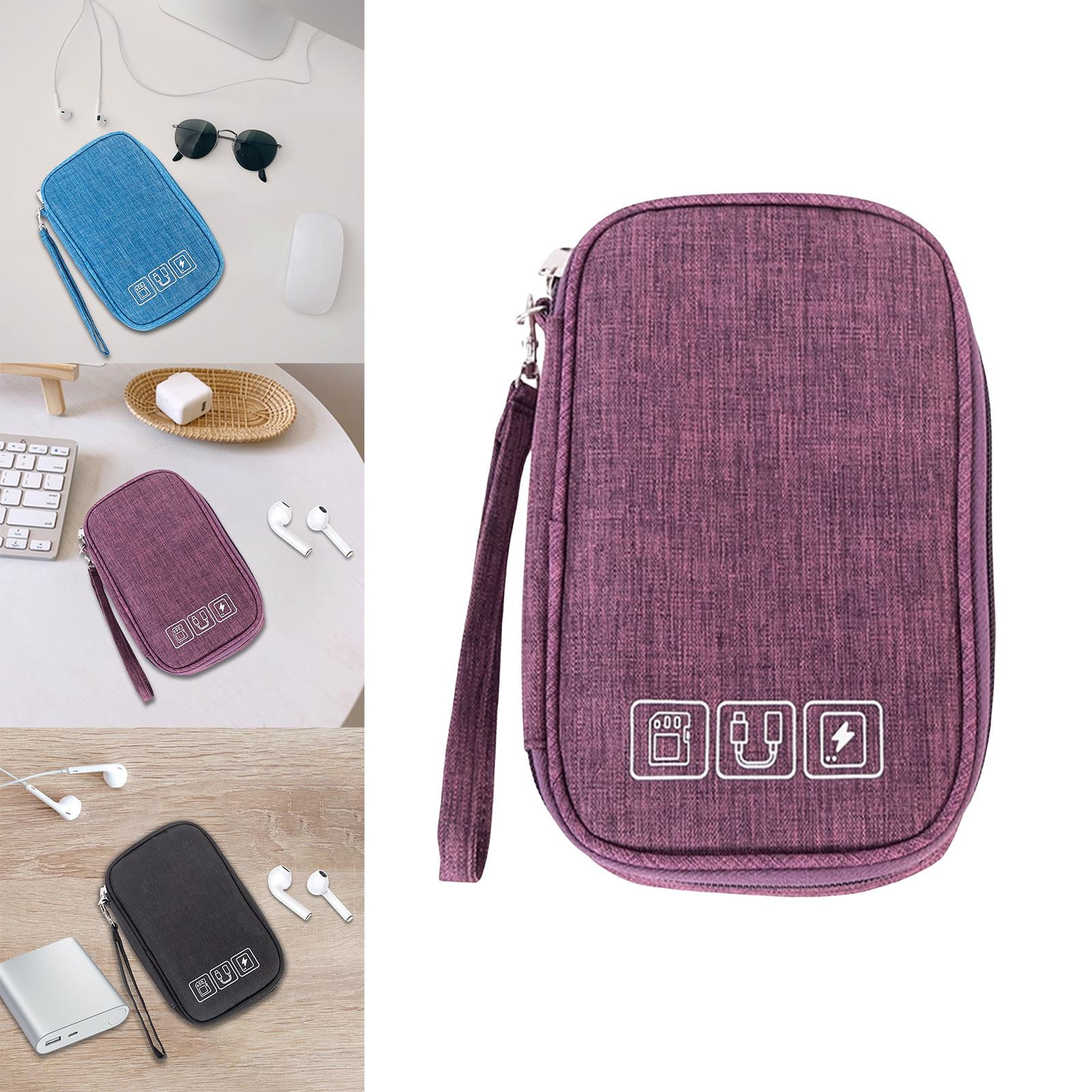 Small Travel Organizer Bag Waterproof Electronic Accessories Storage Bag Cable Organiser Bag for Cables