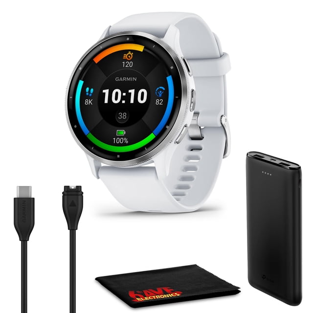 Reloj inteligente Garmin Venu 3 AMOLED de 45 mm con batería de 14 días