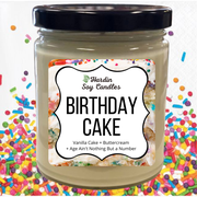 Birthday Cake Soy Candle