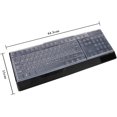 thumbnail image 4 of Dww-1 Pcs Protection Clavier Silicone Protection Clavier Film Transparent de Protection du Clavier pour Clavier D'ordinateur de Bureau, 4 of 5