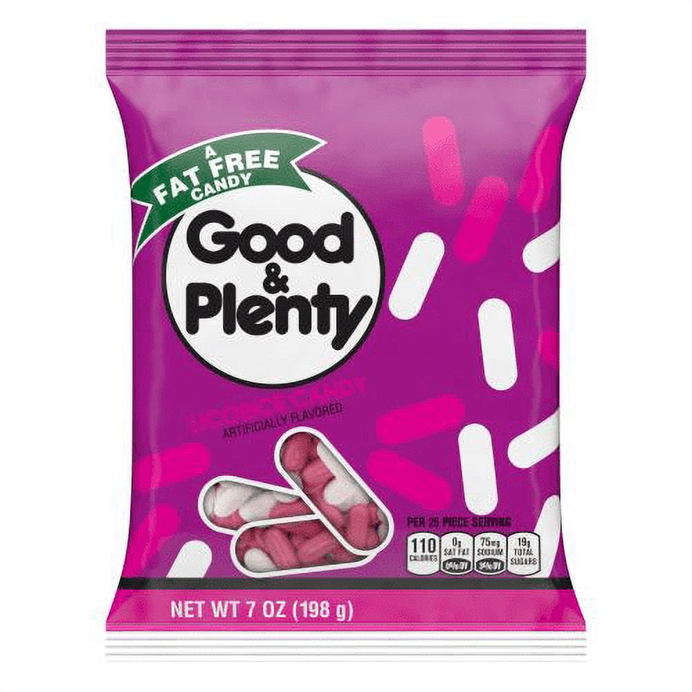 Hershey's Good & Plenty, Licorice Candy (Pack of 12)