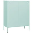 thumbnail image 3 of vidaXL Commode Menthe 80x35x101.5 cm Acier, 3 of 5