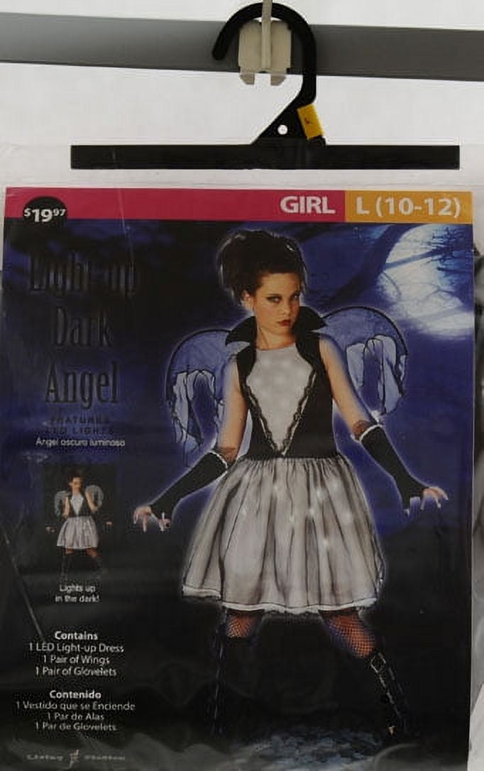 Light-Up Dark Angel Child Halloween Costume
