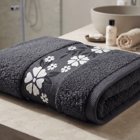 Toalla de medio baño 140x70 cm (400 gramos), Composición: 70% Algodón confeccionado con Hilo Open y 30% poliéster, Ideal para el baño, una visita a la playa o a la alberca.MOD206 OXFORD