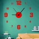 thumbnail image 3 of Reloj colgante de cuarzo con puntero grande nórdico americano simple para sala de estar, modelo personalizado y creativo moderno, 3 of 5