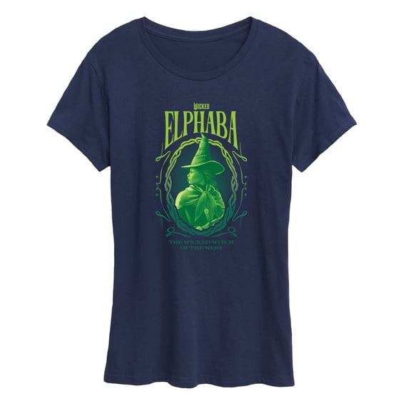 Wicked - Elphaba Wicked Witch Of The West - Women's Short Sleeve Graphic T-Shirt