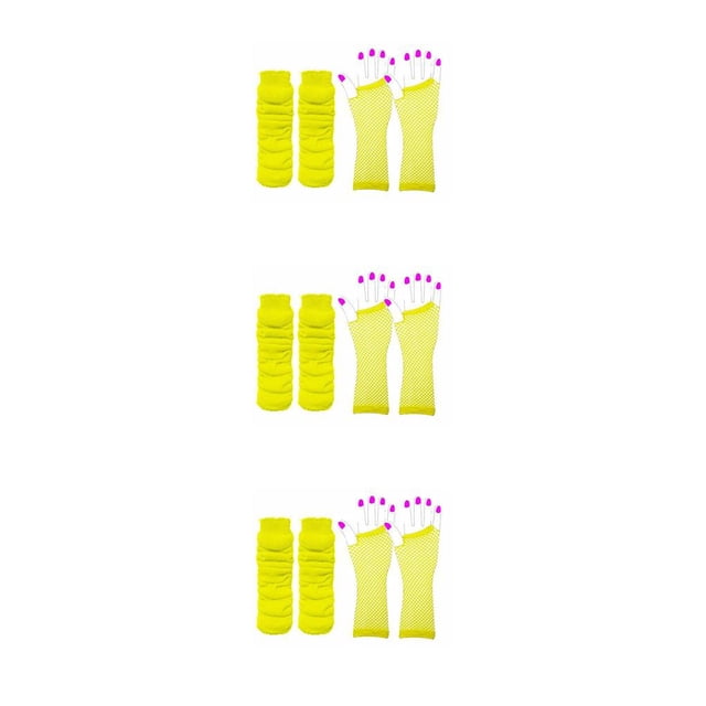 Minnieouse Conjunto de accesorios para guantes de red, adorno de vestir elegante, estilo Simple, guantes largos para mujer, accesorio de ropa, Type1 NO1
