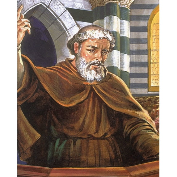 Catholic print picture - St John of Sahagun N - 8" x 10" ready to be framed