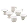 thumbnail image 2 of 6 tazas de cerámica preformadas, sin pintar, de blanca de , para decorar tazas (DIY)., 2 of 9