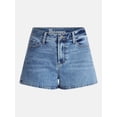 thumbnail image 5 of No Boundaries Denim Mom Shorts, 2.25" Inseam, Women's 00-20, 5 of 5