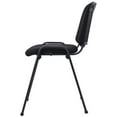 thumbnail image 4 of Topbuy Set of 5 Conference Room Chairs Stackable Guest Chairs with Upholstered Back & Seat, 4 of 9