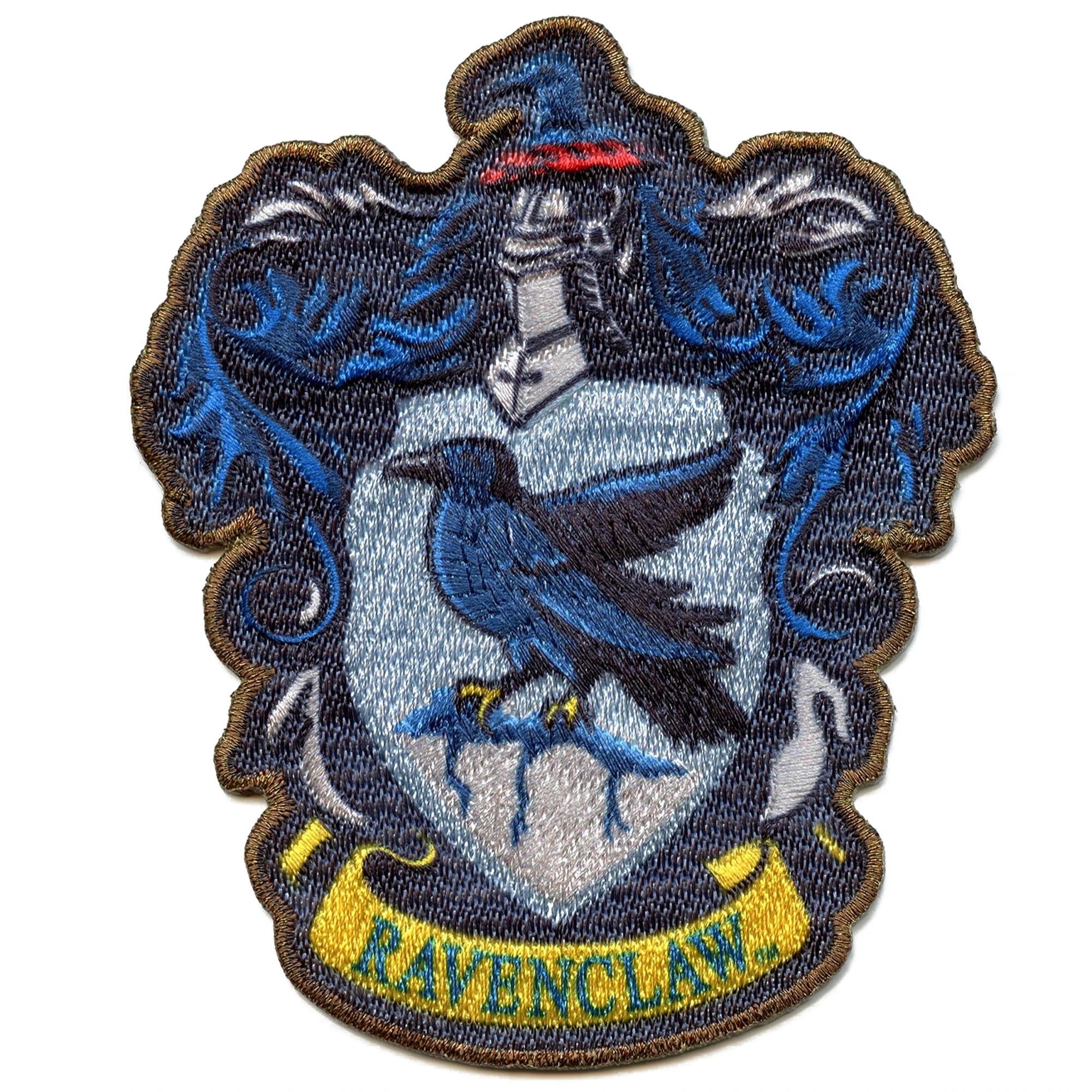 Harry Potter Ravenclaw Crest Sublimated Embroidered Iron On Patch ...