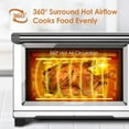 thumbnail image 2 of Nuwave Bravo Air Fryer Oven, 21-Qt Capacity 1800 Watts Convection Toaster Smart Oven, Large, 2 of 6
