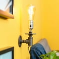 thumbnail image 5 of Industrial Pipe Wall Sconce for Bedroom and Living Room by PIPE DECOR, 5 of 10