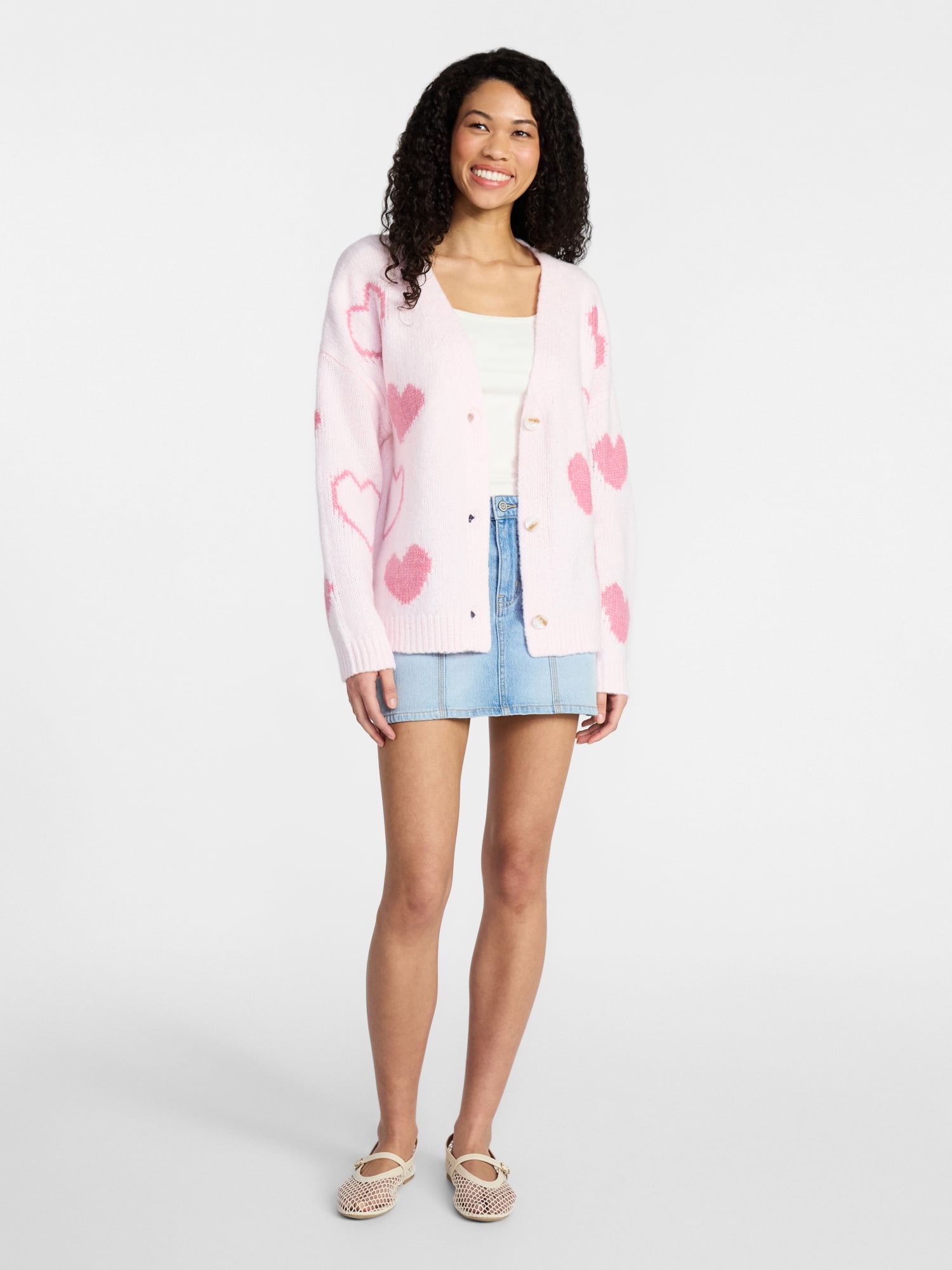Button-Front Cardigan, Women's XXS-XXL - image 4