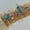 26428blue, variant on Womens Bracelet Set Electroplated Alloy Fashion Jewelry Collection Turquoise Leaf and Bow Geometric Design Hand Jewelry
