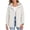 White, variant on Women's Raincoat Detachable Hood Full Zip Shell Coat Waterproof Long Sleeve Light Jacket Adjustable Cuffs Windproof for Outdoor Camping, Black, L