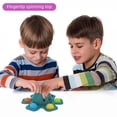 thumbnail image 4 of Descompresión Pulpo Empuje Burbuja Gyro Fingertip Squeeze Juguete giratorio interactivo JShteea El nuevo, 4 of 6