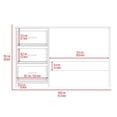 thumbnail image 6 of Boahaus Chittagong Modern Desk, for Adults, Black, 6 of 6