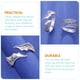 thumbnail image 5 of 2 anillos ajustables de alas de murciélago con forma de ala en ángulo, abiertos, vintage, para decoración., 5 of 6
