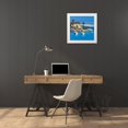 thumbnail image 3 of Corbiere 26x26 White Modern Wood Framed Museum Art Print Titled - Le Cap dAntibes, 3 of 4