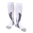 thumbnail image 2 of Calcetines de compresión 1 Par de Calcetines de Compresión hasta La , Zapatillas Deportivas de Manga - XXL XXL blanco Magideal Calcetines de compresión, 2 of 7