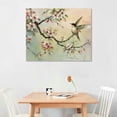 thumbnail image 2 of JEUXUS Hummingbird Canvas Wall Art Print, Hummingbird Artwork, 2 of 6