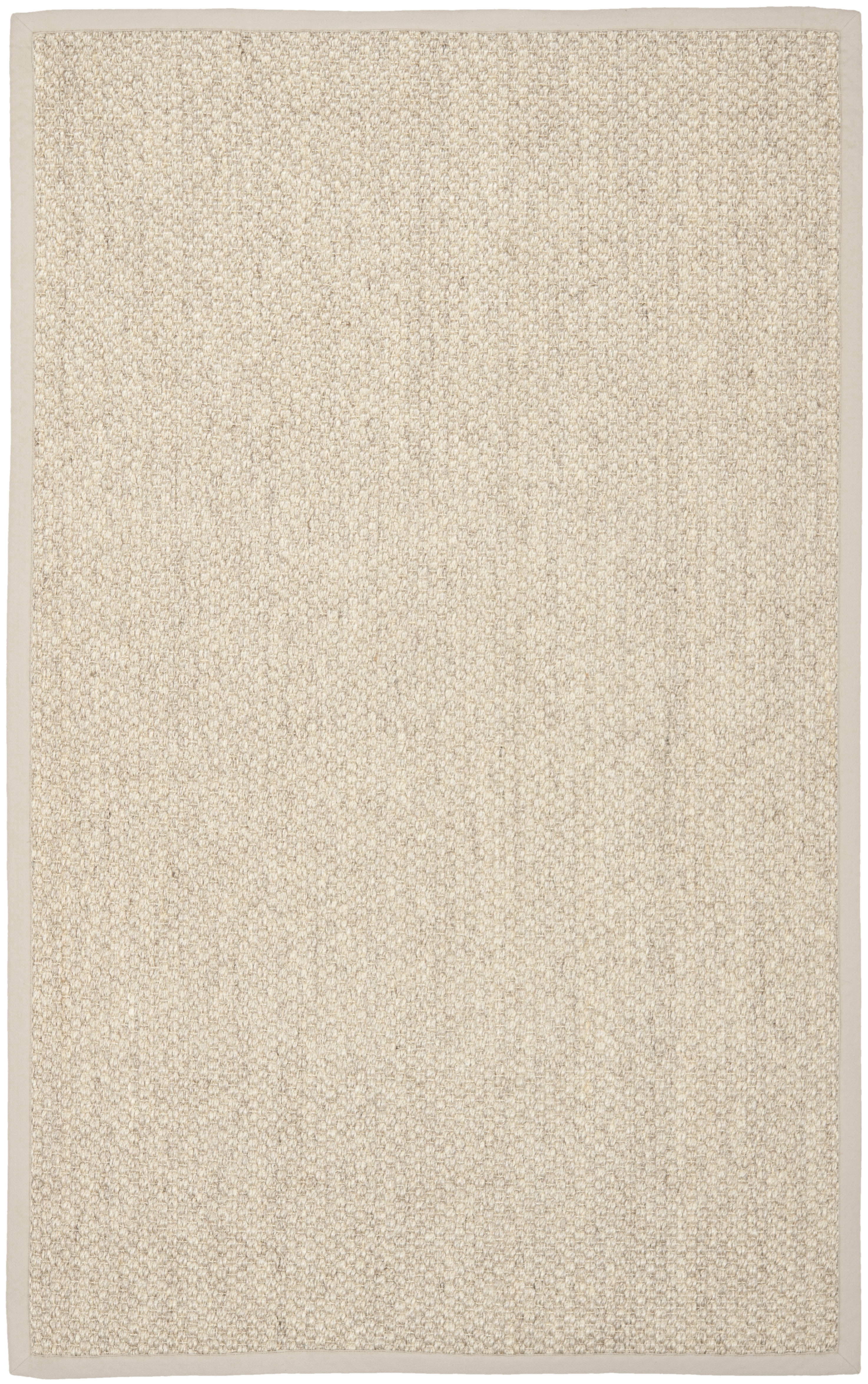 Safavieh Natural Fiber Charlene Bordered Area Rug, Marble, 6' x 9'