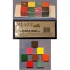 THE PUZZLE-MAN TOYS W-1007 Wooden Educational Baby Blocks - Small Set of 8