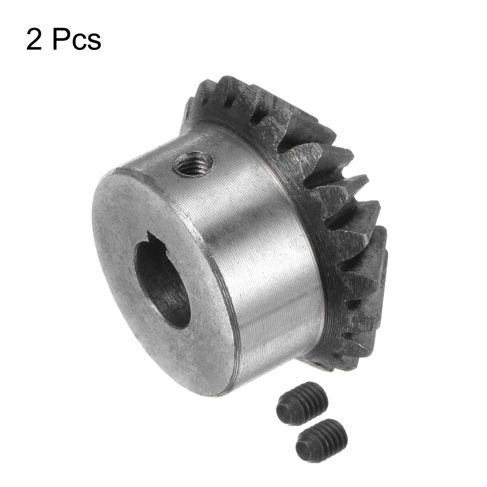  2Pcs Bevel Gear Tapered Bevel Pinion Gear Bevel Gears 2 Module  20 Teeth for Hardware Mechanical Rotation (20T 12mm Hole) : Industrial &  Scientific