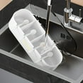 thumbnail image 6 of Vrorvz 4 Compartment Spice Storage Container with Sealing Design,Non Slip Tray 4 Serving Spoons for Fresh and Hygienic Seasoning Organization(White), 6 of 6