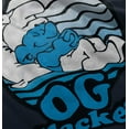 thumbnail image 5 of Lazy Smurf OG Slacker Sleepy Naps Toddler Boy Girl T Shirt Infant Toddler Brisco Brands 3T, 5 of 6