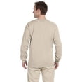 thumbnail image 2 of The Gildan Adult Ultra Cotton 6 oz Long Sleeve T-Shirt - SAND - 2XL, 2 of 2