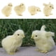 thumbnail image 5 of Mini figura de pollo de peluche, amarilla, juguete educativo para niños, jardín y Los 8x8x7cm, 5 of 8