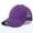 Purple, variant on Snapback Trucker Hats Cotton Baseball Caps Adjustable Blank Mesh Back Ball Caps for Men Women